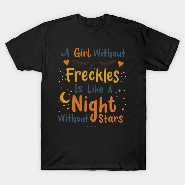 Freckles T-Shirt by KAWAIITEE